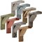 Ekena Millwork 3 1/2"W x 18"D x 18"H Vintage Farmhouse Bracket, Barnwood Decor Collection, Driftwood Blue BKTB03X18X18TRBU - alternate 7
